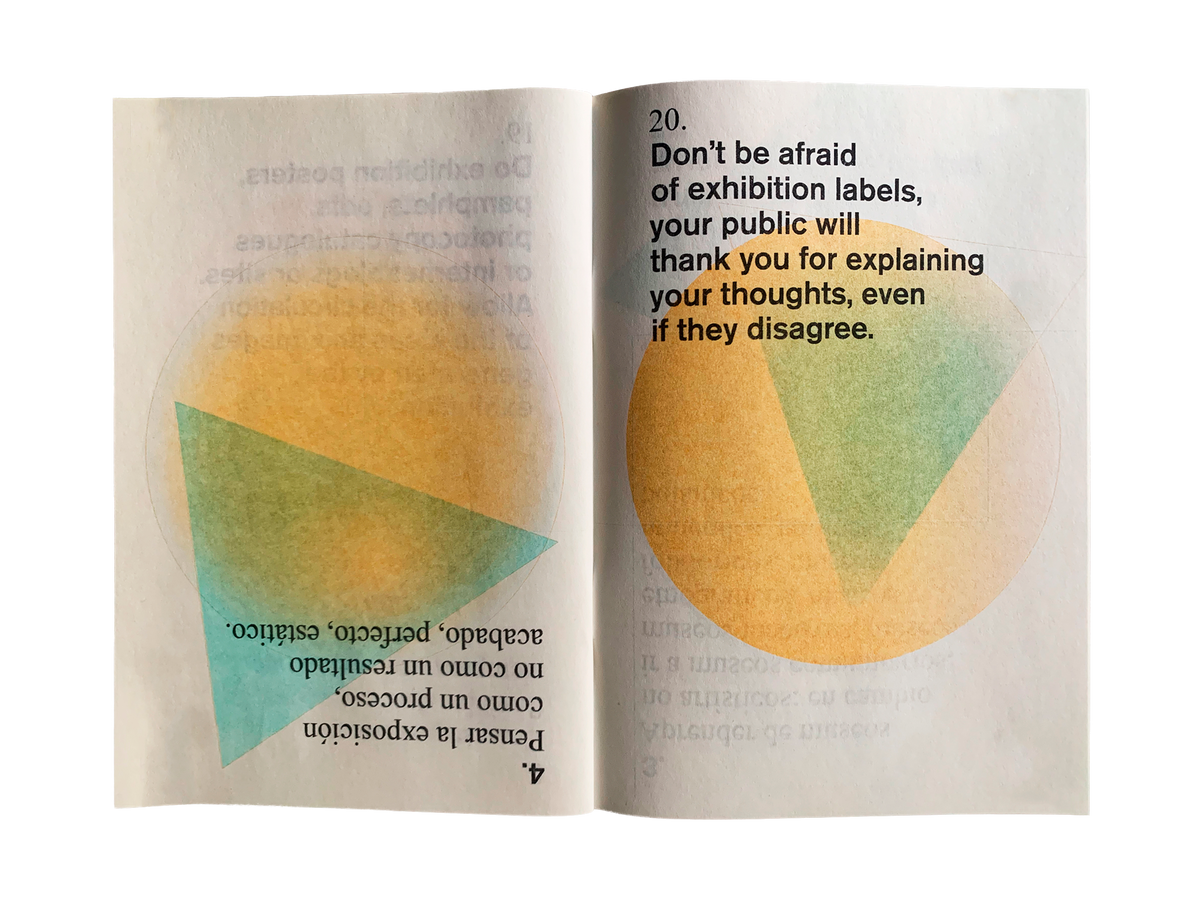 Manual for Exhibition Making in the Tropics