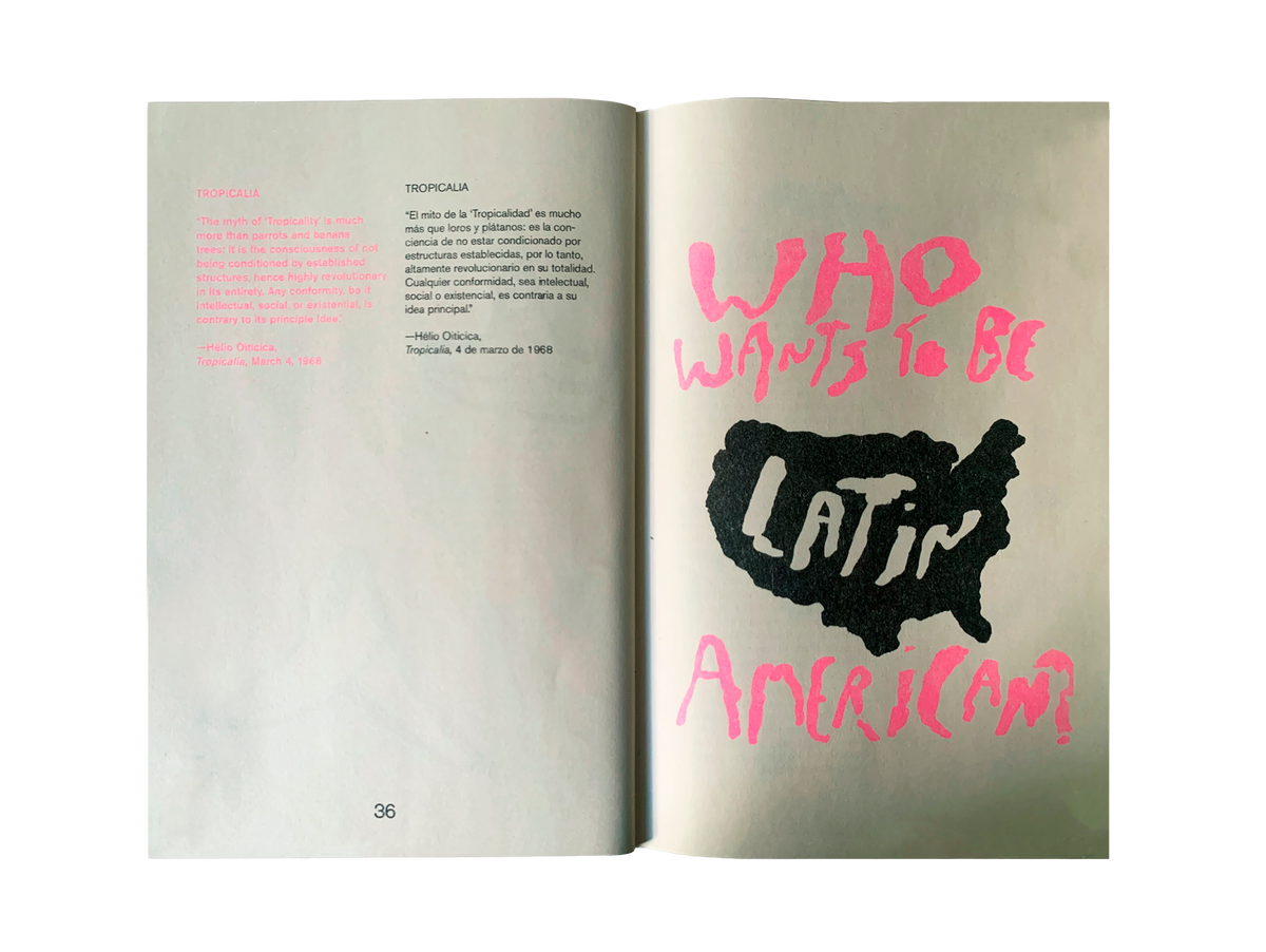 How to be a proper Latin American Artist